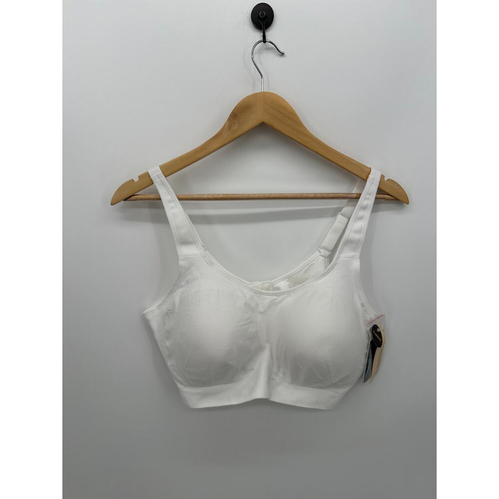 Truekind‎ Everyday Comfort Bra Women Sz 2X White Basic Wireless Shaping NWT